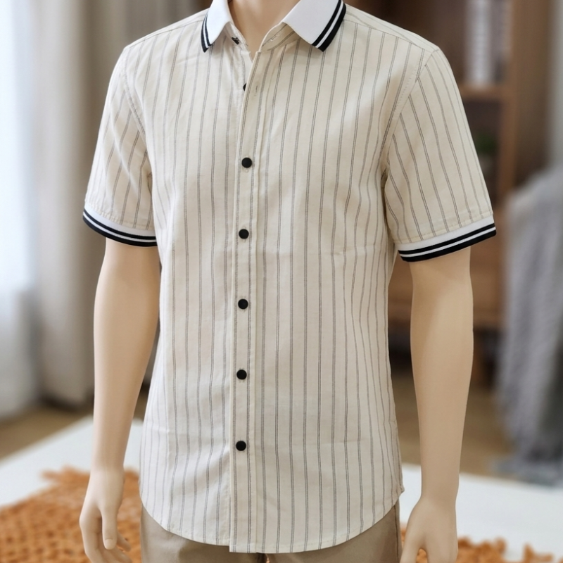 New trend mans turkis chino shirt