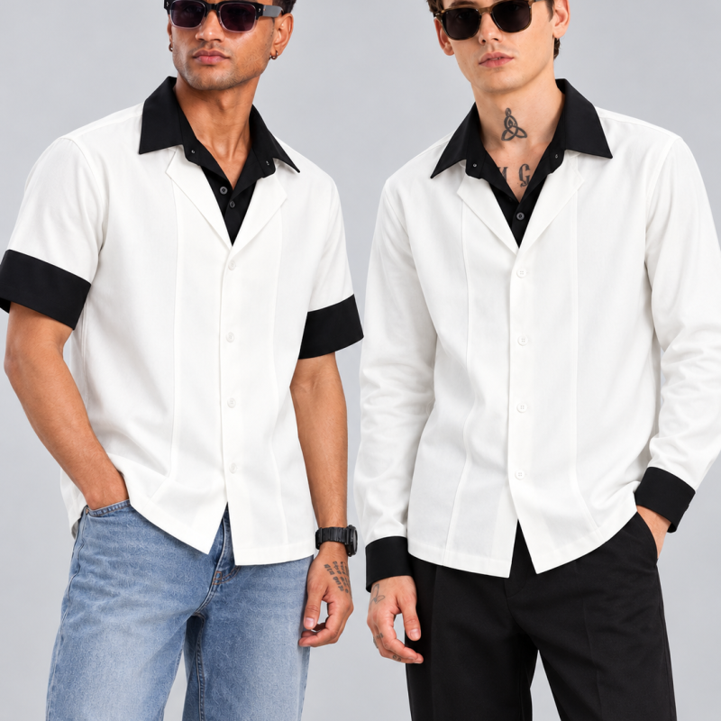 Blazer Cut 2-in-1 Shirt 2026